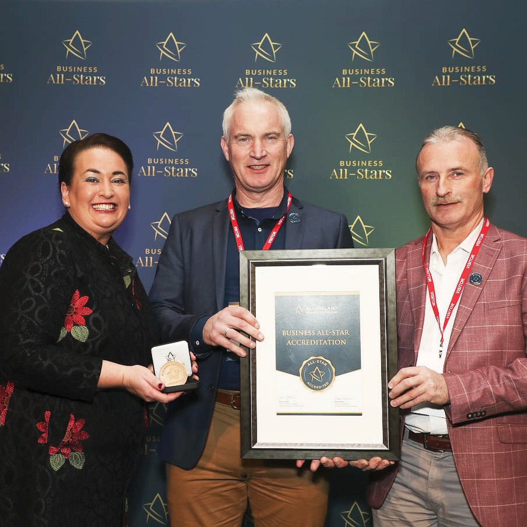 Gerry and mark The Kick Co All Ireland business award