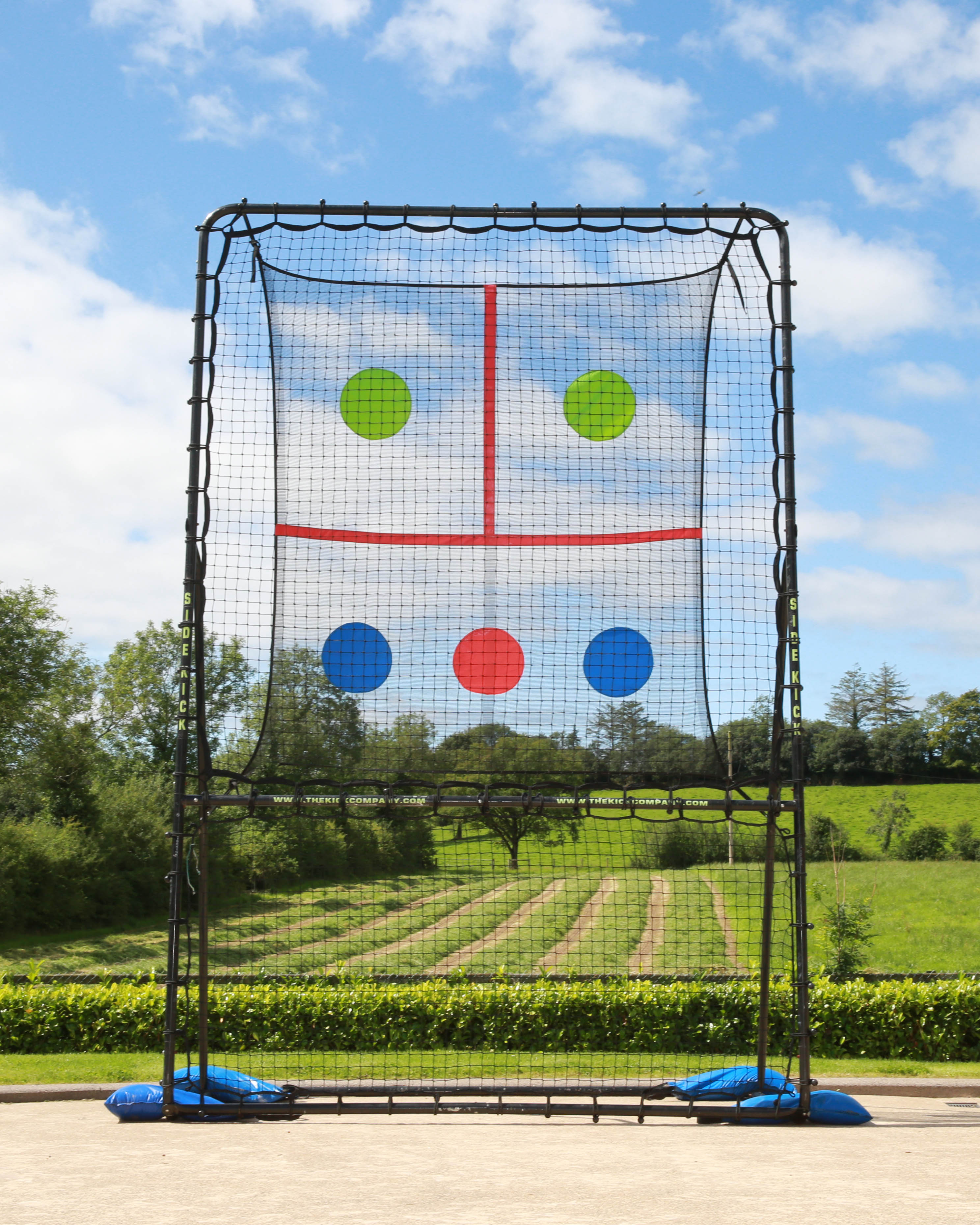 SkillMAster® Ball Rebounder - A home for creative ball sports skills play. Bridges the gap in generational development of player to support conssitent long-term focus of enjoyable practice.
