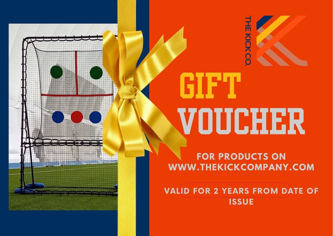 Gif voucer for use on The Kick Co. website.