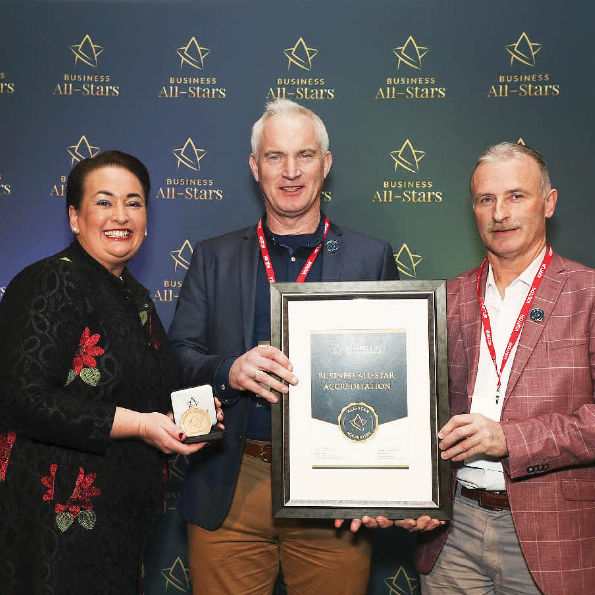 Gerry and mark The Kick Co All Ireland business award